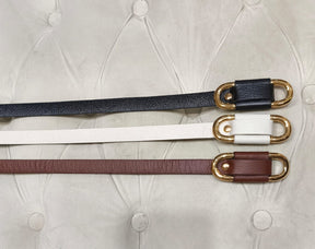 Cinto com Fivela Dupla dourada