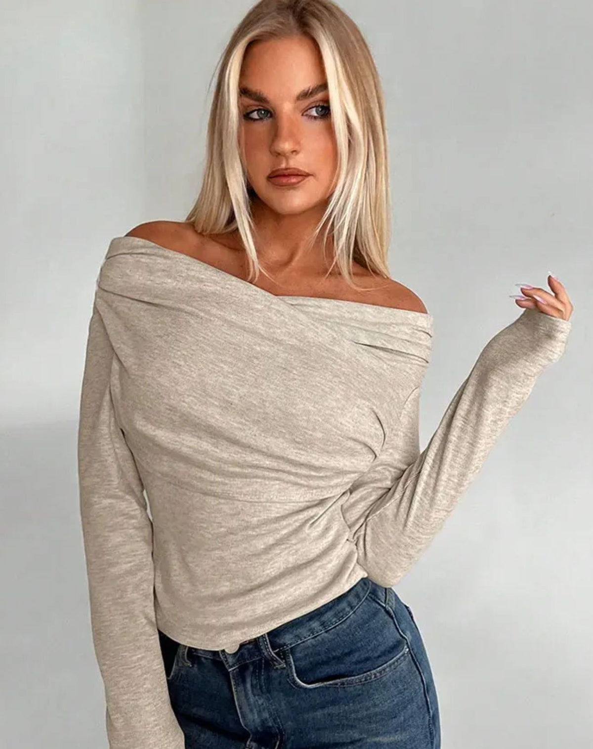Blusa Serene Drape