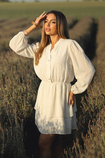 Vestido Azure em Camadas