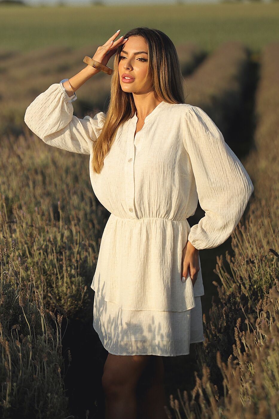 Vestido Azure em Camadas