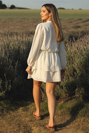 Vestido Azure em Camadas