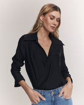 Camisa Wrap Onyx