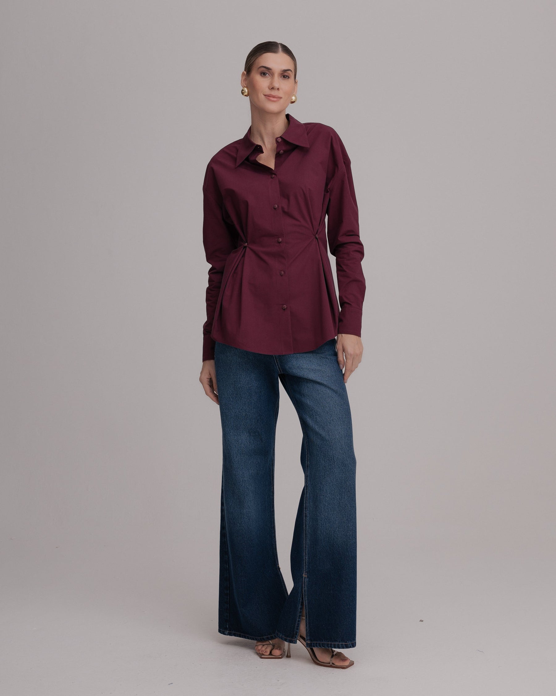 Camisa Wine Tailored