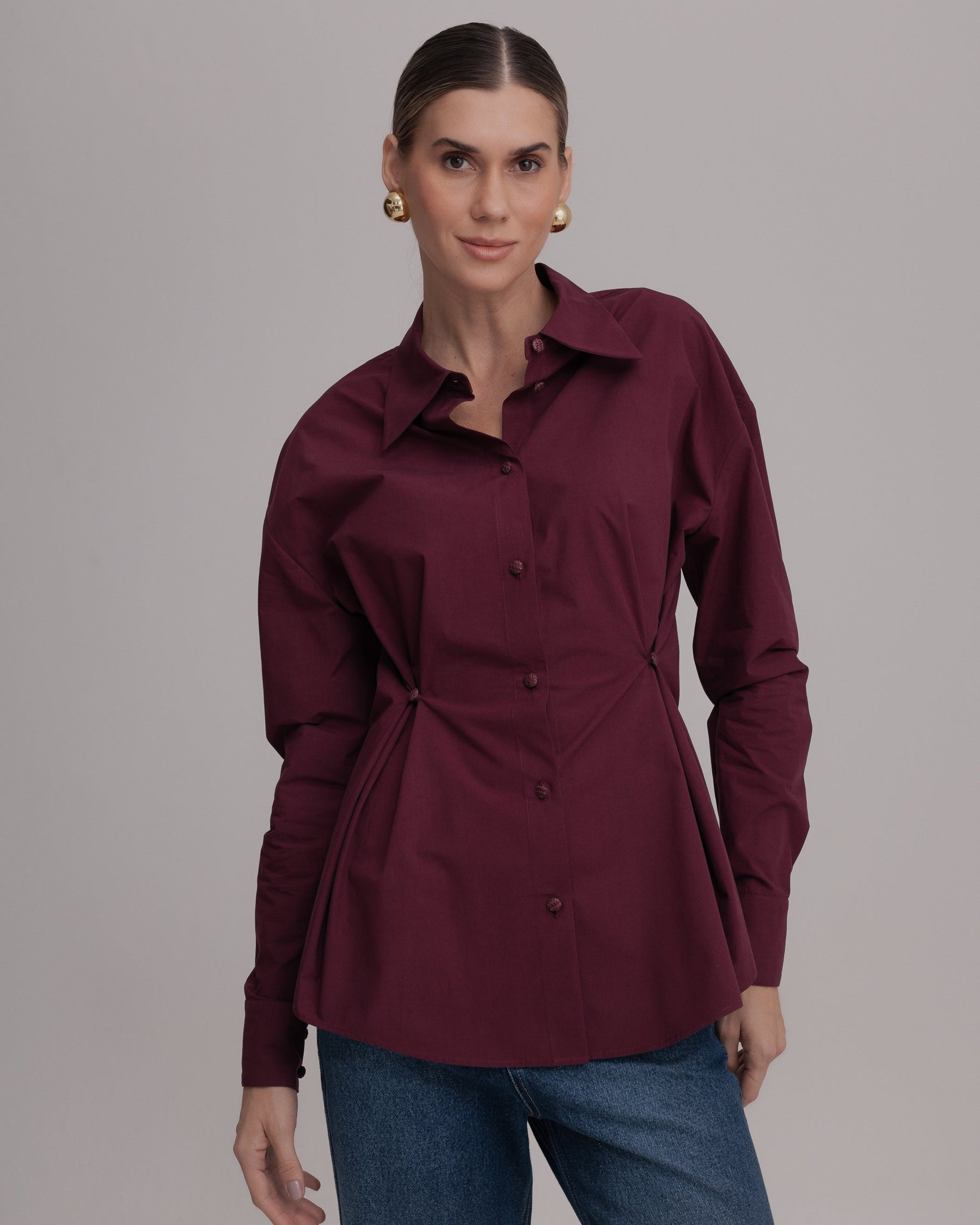 Camisa Wine Tailored