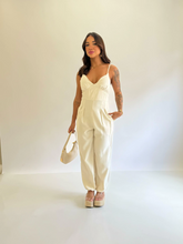 Macacão Viscolinho Slim com Prega Frontal