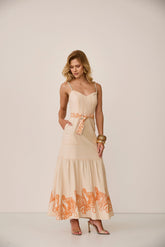 Vestido Éden Bordado