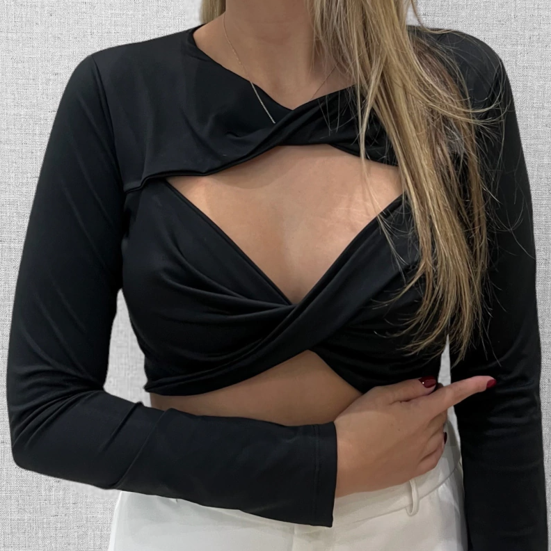 Cropped Sol de Verão