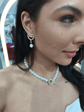 Conjunto Semi Joia Pearl Love