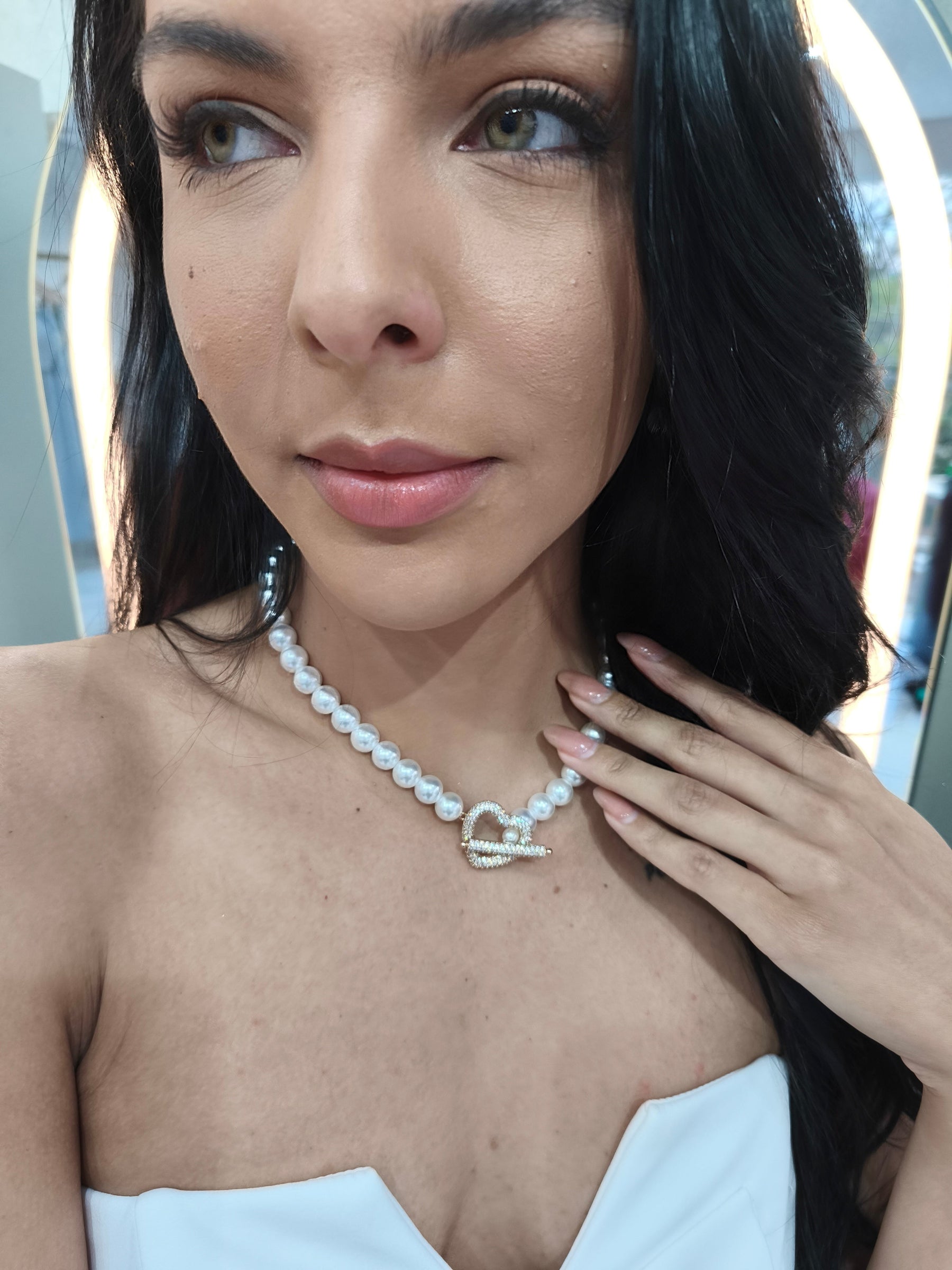 Conjunto Semi Joia Pearl Love