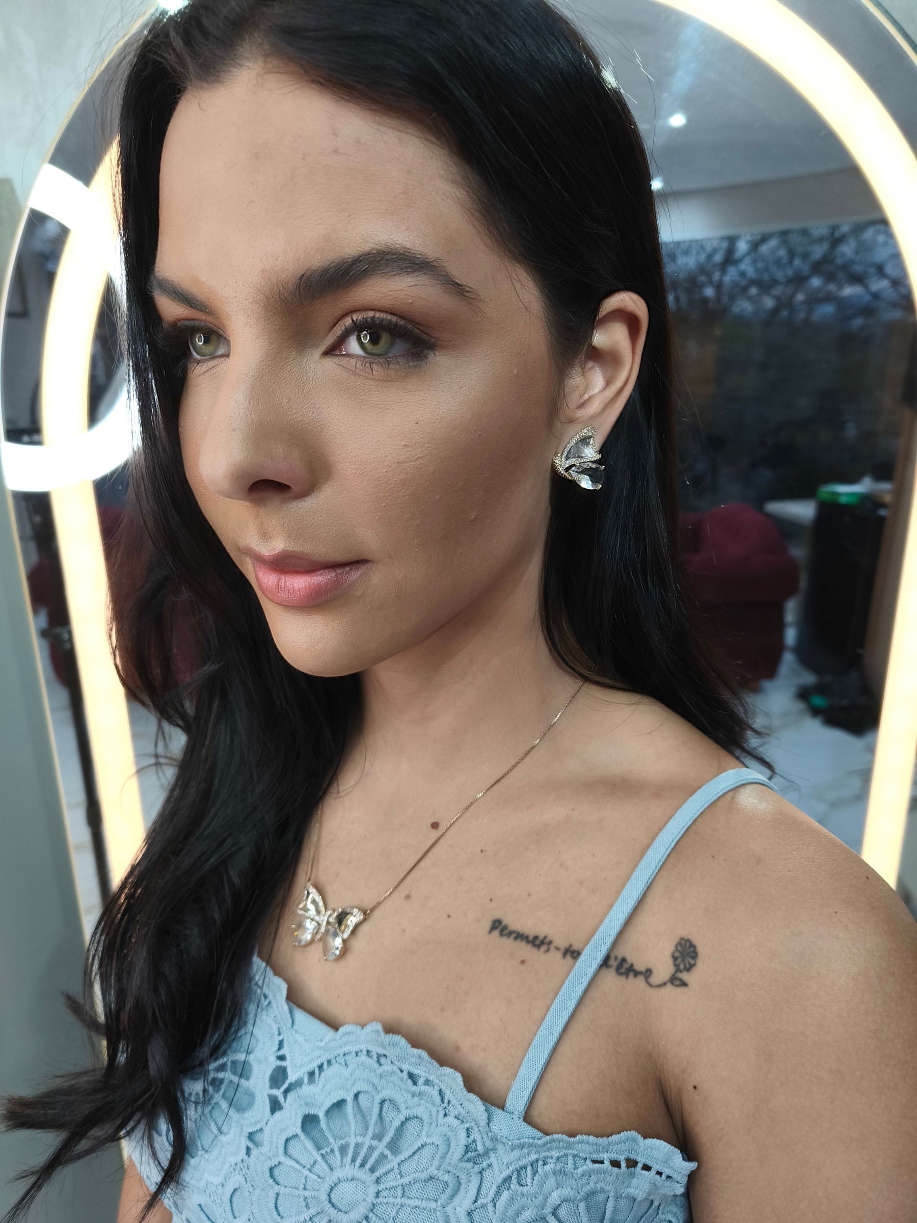 Conjunto Semi Jóias Butterfly